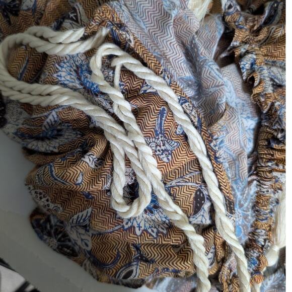 Ulla Johnson Trula Tiered Voile Mini Dress Oleander Flowy Trapeze XS Preowned - Picture 11 of 11